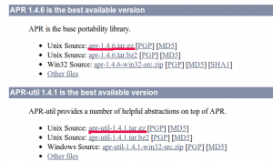 download apr apr-util
