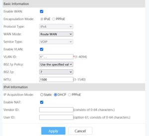 Configuring and setting up Huawei EchoLife EG8145V5 for bsnl VoIP